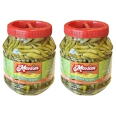 Mevsim Acı Biber Turşusu 1350 gr x 2 Adet - 1