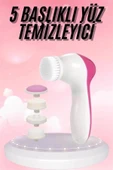 5 Başlıklı Titreşimli Cilt Temizleme Seti Canlandırıcı ve Onarıcı thumbnail 2