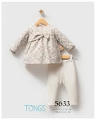 Tongs Baby Little Honey 2'li Takım 5633 Ekru - 1