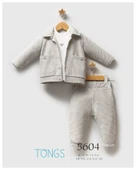 Tongs Baby Classic Bear 3'lü Takım 5604 Gri - 1