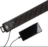 Brennenstuhl Premium-Line extension lead 6-way wit thumbnail 4