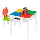 Lego Classic Uyumlu 250 Parça Blok Ve 2 Adet Mini Figürlü Mega Aktivite Seti - 1