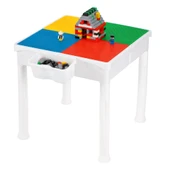Lego Classic Uyumlu 250 Parça Blok Ve 2 Adet Mini Figürlü Mega Aktivite Seti - 2