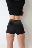 Bel Korseli İnceltici Penye Boxer-Şort - 2