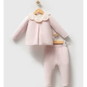 Tongs Baby Etamine 2'li Takım 5681 Pembe - 1