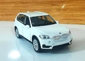 Oyuncak Metal Model Araba 1/36 Çek Bırak Beyaz Bmw X5 - 1