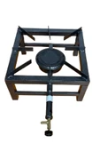 sobapark 33x33 cm Sanayi Tipi Ocak Volkan Ocak Kare Ocak BÜYÜK Ateş Ocağı Lokanta Ocağı Güçlü Kazan Ocağı - 1