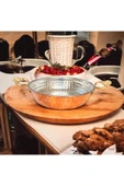 MY ZEY Yumurta Menemen Bakır Tava Çekiç Dövme 18 cm - 4