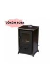 Süsler Mini Şömine Soba Ss-5032 Kömür Odun Sobası Şömineli - 1