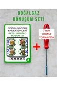 GURKAN Tüpten Doğalgaza Dönüşüm Seti Doğalgaz Ocak Memesi Enjektörü 7 Mm Arçelik Beko Kumtel Bosch - 3