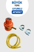 gülsan Tüp Başlığı Sanayi Tipi Ayarlı Tüp Dedantör Hortum Kelepçe Set - 1