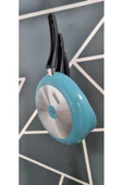 Mehtap Tava 3lü Set 18-22-26 Cm Teflon Yanmaz Yapışmaz Tava Turkuaz Mavii - 3