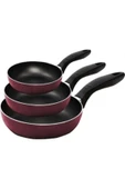 Mehtap 3'lü Tava Seti 18cm + 22cm + 26cm - 2