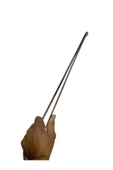 sobapark Demir Maşa Seti Ateş Maşası Köz Maşası Odun Kömür Kestane Mangal Maşası 3'lü Maşa Seti 40-50-60 cm - 3