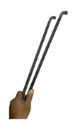 sobapark Demir Maşa Ateş Maşası Köz Maşası Odun Kömür Kestane Mangal Maşası 60 cm KALIN DEMİR MAŞA - 2