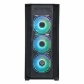 Frisby CX-500 750W 80+ Bronz USB 3.2 ARGB ATX Mid Tower Siyah Kasa thumbnail 2