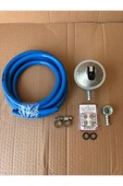 GURKAN Metal Dedantör 5 Li Set Lpg Enjektör Hortum 2metre + 2 Kelepçe + Pipo + 2 SİYAH CONTA - 1