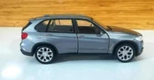 Oyuncak Metal Model Araba 1/36 Çek Bırak Füme Bmw X5 thumbnail 4