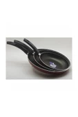Mehtap 3'lü Tava Seti 18 Cm + 22 Cm + 26 Cm yeşil - 2