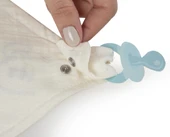 Babyjem Emzik Askılı Müslin Önlük Ekru thumbnail 5