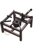 sobapark 28x28 cm Sanayi Tipi Ocak Volkan Ocak Kare Ocak Büyük Aşcı Aşçı Ateş Lokanta Ocağı - 1