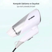 Hyundai FÖN MAKİNESİ SAÇ KURUTMA MAKİNESİ HC-123 1200w - 2