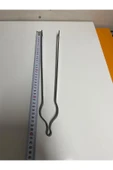 sobapark Demir Maşa Seti Ateş Maşası Köz Maşası Odun Kömür Kestane Mangal Maşası 3'lü Maşa Seti 40-50-60 cm - 7