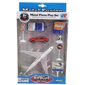 Havaalanı Seti Metal Arabalı - 89730 thumbnail 2