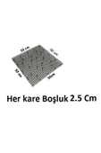 Güvercin Kümes Taban Izgarası (1 M2 4 Adet Fiyatıdır) Tavuk Taban Izgara,yer Izgara 50x50 - 2