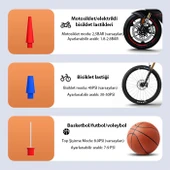 Ally ST-5523 LED Işıklı Taşınabilir Hava Pompası Kompresör Araç Lastik Şişirme Pompası thumbnail 6