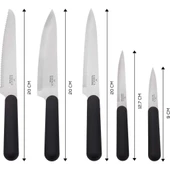 Karaca Right Knife Soft Touch 6 Parça Bıçak Seti - TESHİR - 5