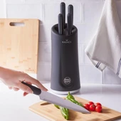 Karaca Right Knife Soft Touch 6 Parça Bıçak Seti - TESHİR - 1