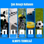 Dijital Ekran CZK-D02 Dijital Ekranlı Lastik Şişirme Hava Pompası - 5