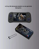 4.3” HD Ekranlı El Konsolu 64GB Hafıza Kartı ve 10000 Yüklü Oyun - 5