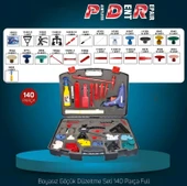 BOYASIZ GÖÇÜK DÜZELTME SETİ ÇANTASI 140 PARÇA - 1