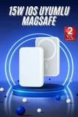 Magsafe Battery Pack Powerbank Kablosuz Şarj 5.000 mah thumbnail 2