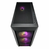 FSP CMT318 750W 80+ Bronz USB 3.2 ARGB eATX Full Tower Siyah Kasa thumbnail 4