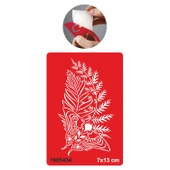 Kelebek ve Doğa Tattoo Geçici Dövme Şablonları Kına Kalıpları thumbnail 1