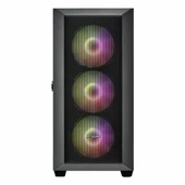 FSP CMT318 850W 80+ Bronz USB 3.2 ARGB eATX Full Tower Siyah Kasa thumbnail 2