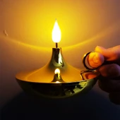 Dekoratif Gold Pilli Mum thumbnail 2