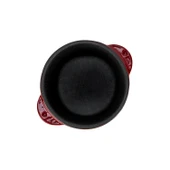 Lava Döküm Yuvarlak Sufle / Sos Kabı. Çap(Ø)8cm.-Bordo - 3