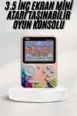 3 İnç Ekran 500 Oyunlu Game Box Mini Taşınabilir Oyun Konsolu thumbnail 2