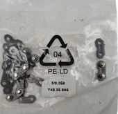 MOTORLU TESTERE ZİNCİR PERÇİNİ (ZİNCİR EKİ) 3/8 1,6 MM İTAL thumbnail 2