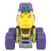 Sürtmeli Dinazor Araçlar - Sesli ve Işıklı - D500-19 - Sarı thumbnail 3