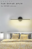 luxshome Kablosuz Pilli Yapışkanlı Salon Koridor Tablo Duvar Resim Televizyon Kenarı Aplik Duvar Aydınlatma - 1