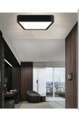 luxshome Modern Panel Led Avize 6500k Buz Beyazı Işık Uzun Ömürlü 1.sınıf Led Yüksek Işık Mat Siyah Gövde thumbnail 3
