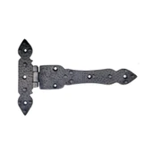 Antika Tarz Dekoratif Pirinç Kuyruklu Düğmeli Menteşe No3 - 155x240 mm, Oksit - 1