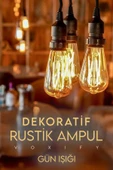 Voxify Dekoratif Retro Rustik Ampül E27 Standart Duy 220v Avize Aplik Ev Cafe Aplik Abajur Tavan Ampülü - 2
