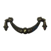 Dekoratif Zamak Üzümlü Kulp - 64mm,  Antik, 1 Adet - 1