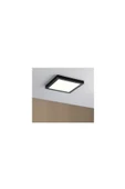 luxshome 30x30 24w Büyük Boy Siyah Kasa Led Panel Avize Armatür Salon Banyo, Balkon, Tuvalet Ve Wc Lambası thumbnail 4
